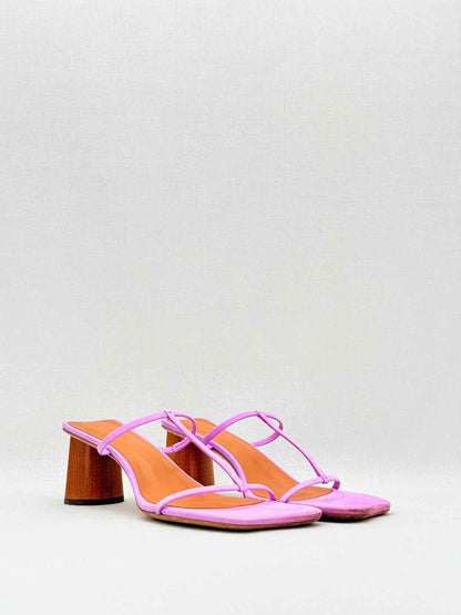 Pre - loved REJINA PYO Purple Size EU 38 Heeled Sandals at Reems Closet