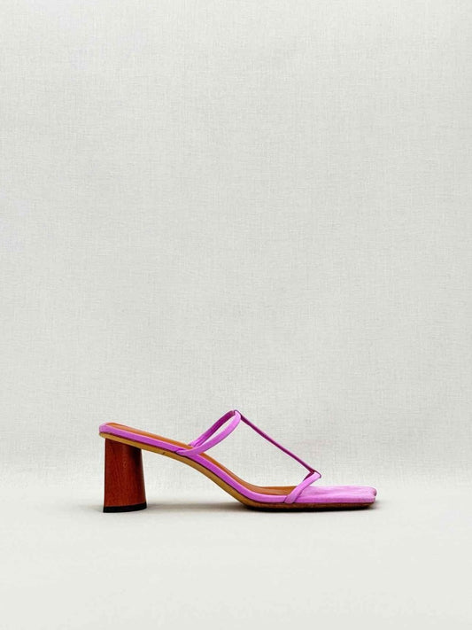 Pre - loved REJINA PYO Purple Size EU 38 Heeled Sandals at Reems Closet