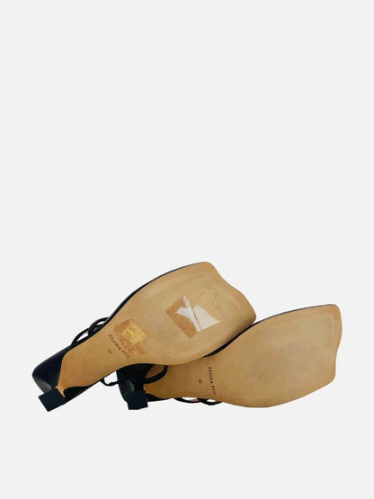 Pre - loved REJINA PYO Thong Brown Size EU 38 Mules at Reems Closet