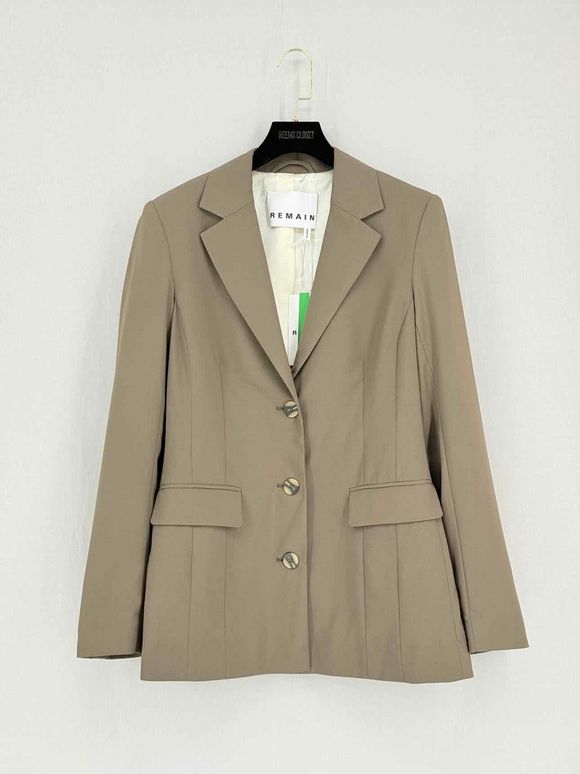 Pre-loved REMAIN Beige Size US 8 Blazer at Reems Closet