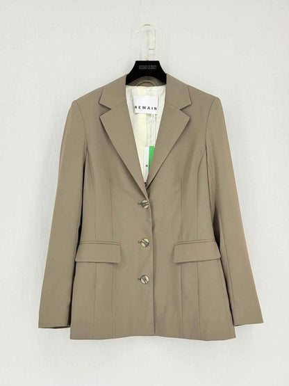 Pre-loved REMAIN Beige Size US 8 Blazer at Reems Closet