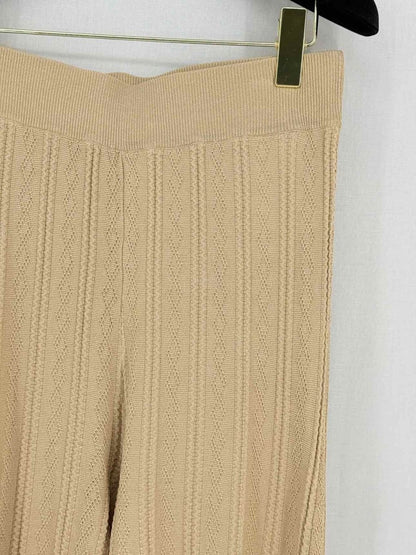 Pre - loved REMAIN Tan Rib Knit Size US 8 Outfit Set at Reems Closet