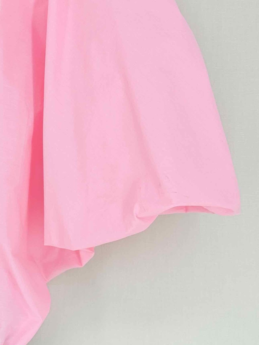 Pre - loved RENAISSANCE Pink & Black Size US 4 Blouse at Reems Closet