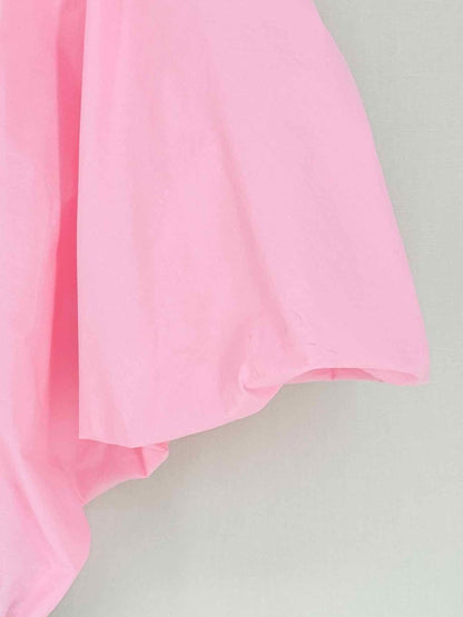 Pre - loved RENAISSANCE Pink & Black Size US 4 Blouse at Reems Closet