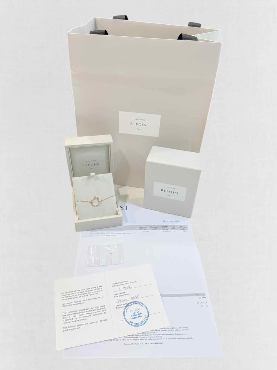 Pre - loved REPOSSI diamond Bracelet at Reems Closet