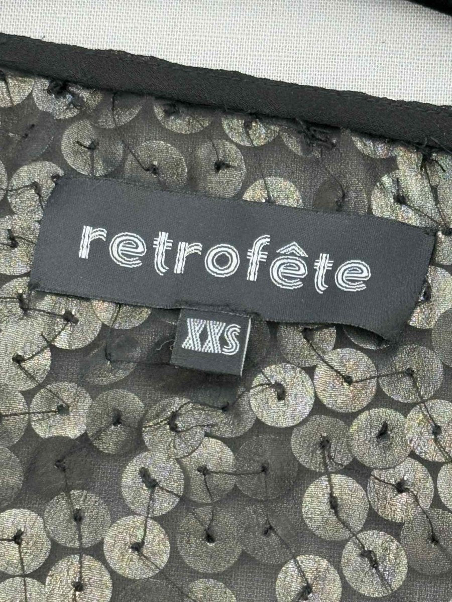 Pre - loved RETROFATE Black Size XXSmall Tank Top at Reems Closet
