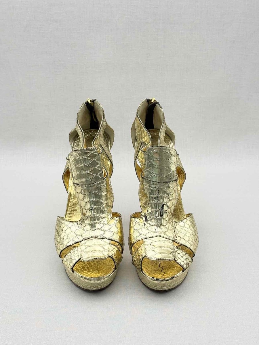 Pre - loved REVE D'UN JOUR Size EU 39 Platform Sandals at Reems Closet