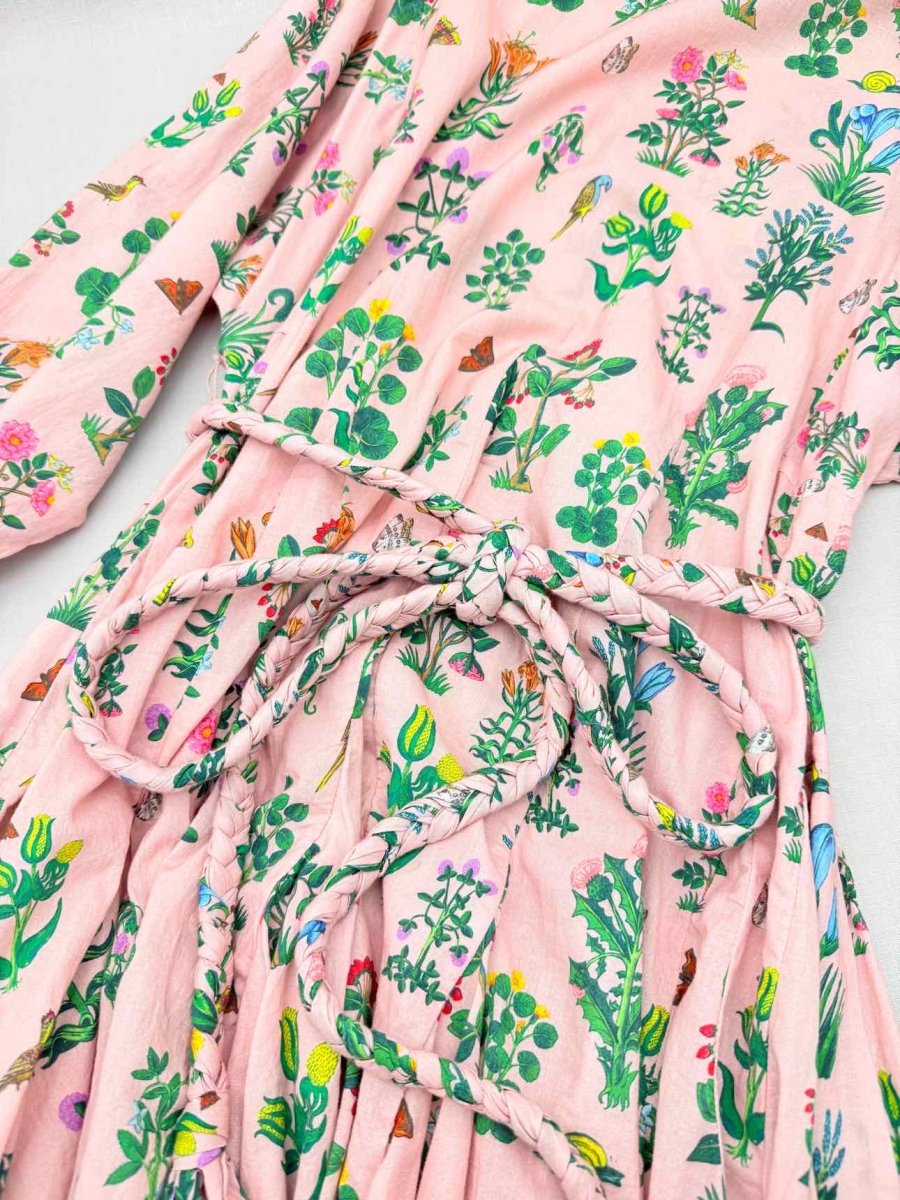 Pre-loved RHODE Ella Pink Multicolor Size Medium Short Dress at Reems Closet