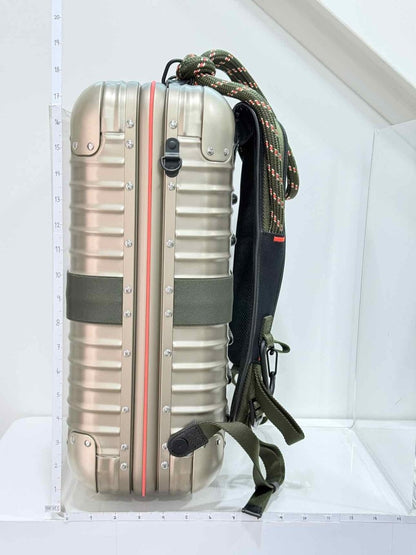 Pre-loved RIMOWA NMD Metallic Beige Backpack at Reems Closet
