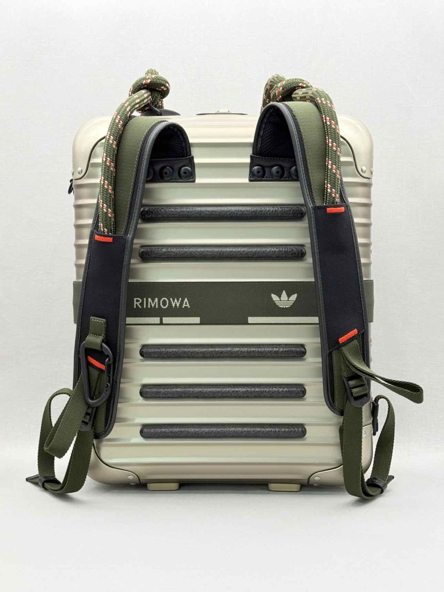 Pre-loved RIMOWA NMD Metallic Beige Backpack at Reems Closet