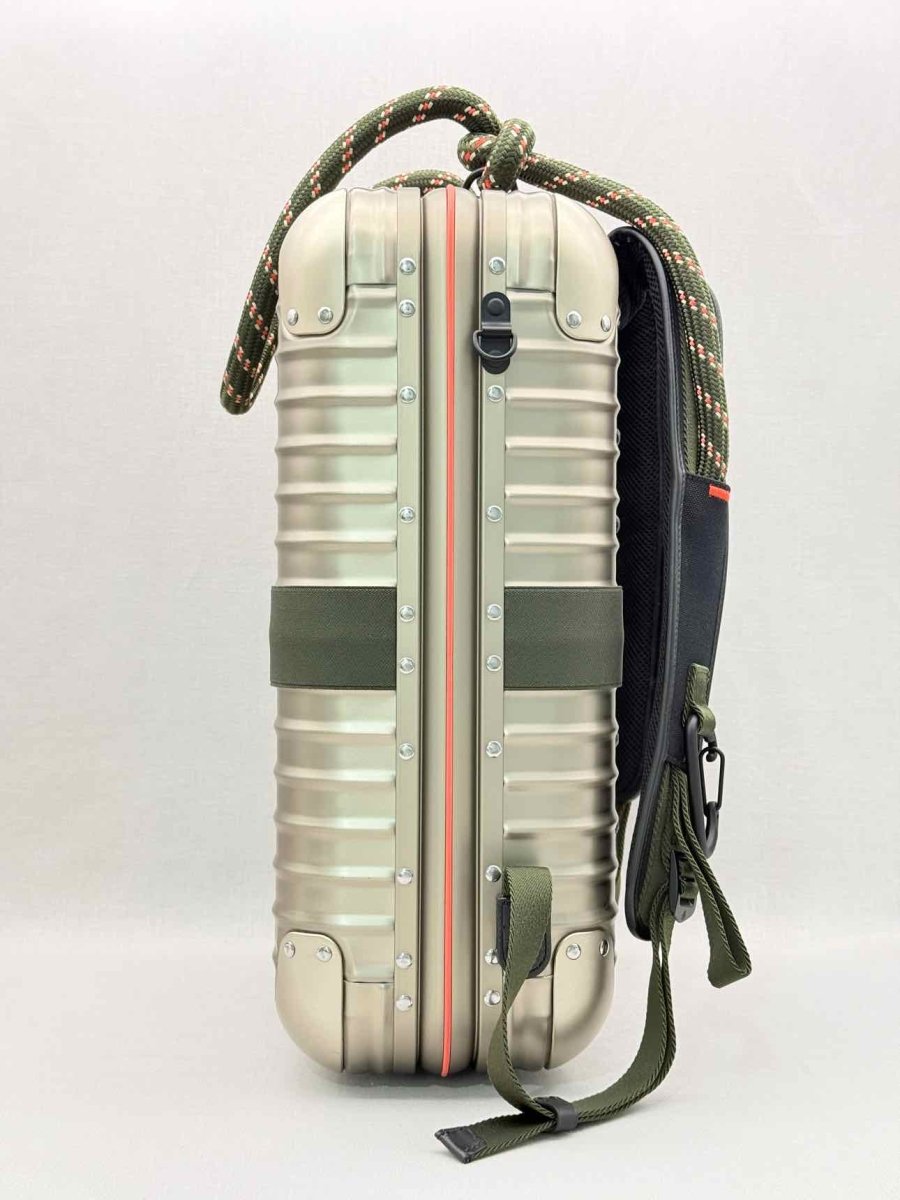 Pre-loved RIMOWA NMD Metallic Beige Backpack at Reems Closet