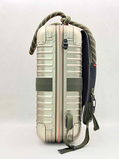 Pre-loved RIMOWA NMD Metallic Beige Backpack at Reems Closet