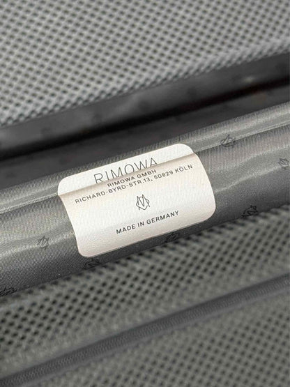 Pre - loved RIMOWA Trunk Silver Rolling Luggage at Reems Closet