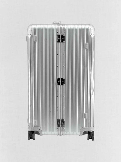 Pre - loved RIMOWA Trunk Silver Rolling Luggage at Reems Closet