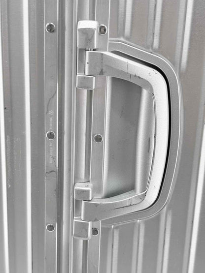 Pre - loved RIMOWA Trunk Silver Rolling Luggage at Reems Closet