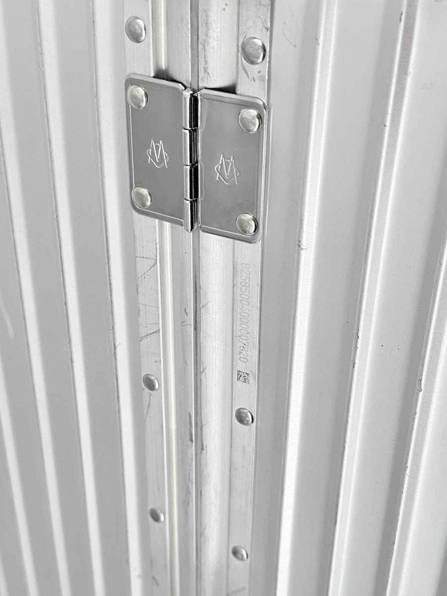 Pre - loved RIMOWA Trunk Silver Rolling Luggage at Reems Closet