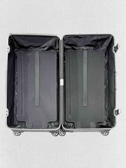 Pre - loved RIMOWA Trunk Silver Rolling Luggage at Reems Closet