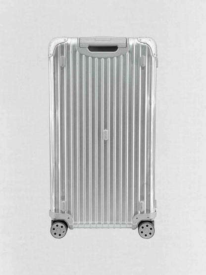 Pre - loved RIMOWA Trunk Silver Rolling Luggage at Reems Closet