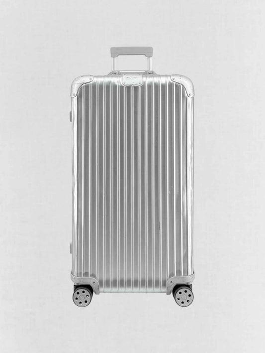 Pre - loved RIMOWA Trunk Silver Rolling Luggage at Reems Closet