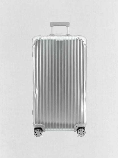 Pre - loved RIMOWA Trunk Silver Rolling Luggage at Reems Closet