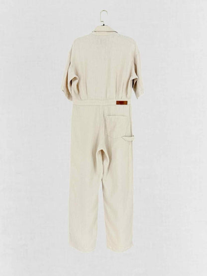 Pre - loved RIVET.UTILITY Beige Size Medium Jumpsuit at Reems Closet