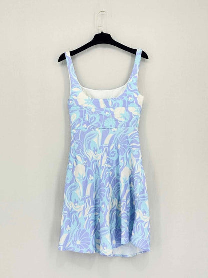 Pre-loved RIXO Ronan Lilac Multicolor Size XSmall Short Dress at Reems Closet
