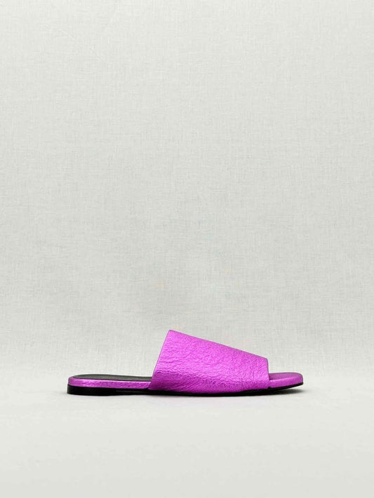 Pre - loved ROBERT CLERGERIE Purple Size EU 36.5 Slides at Reems Closet