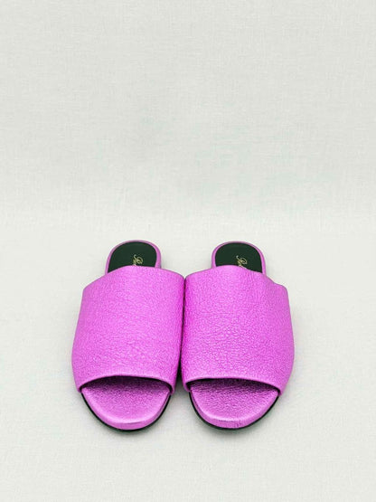 Pre - loved ROBERT CLERGERIE Purple Size EU 36.5 Slides at Reems Closet