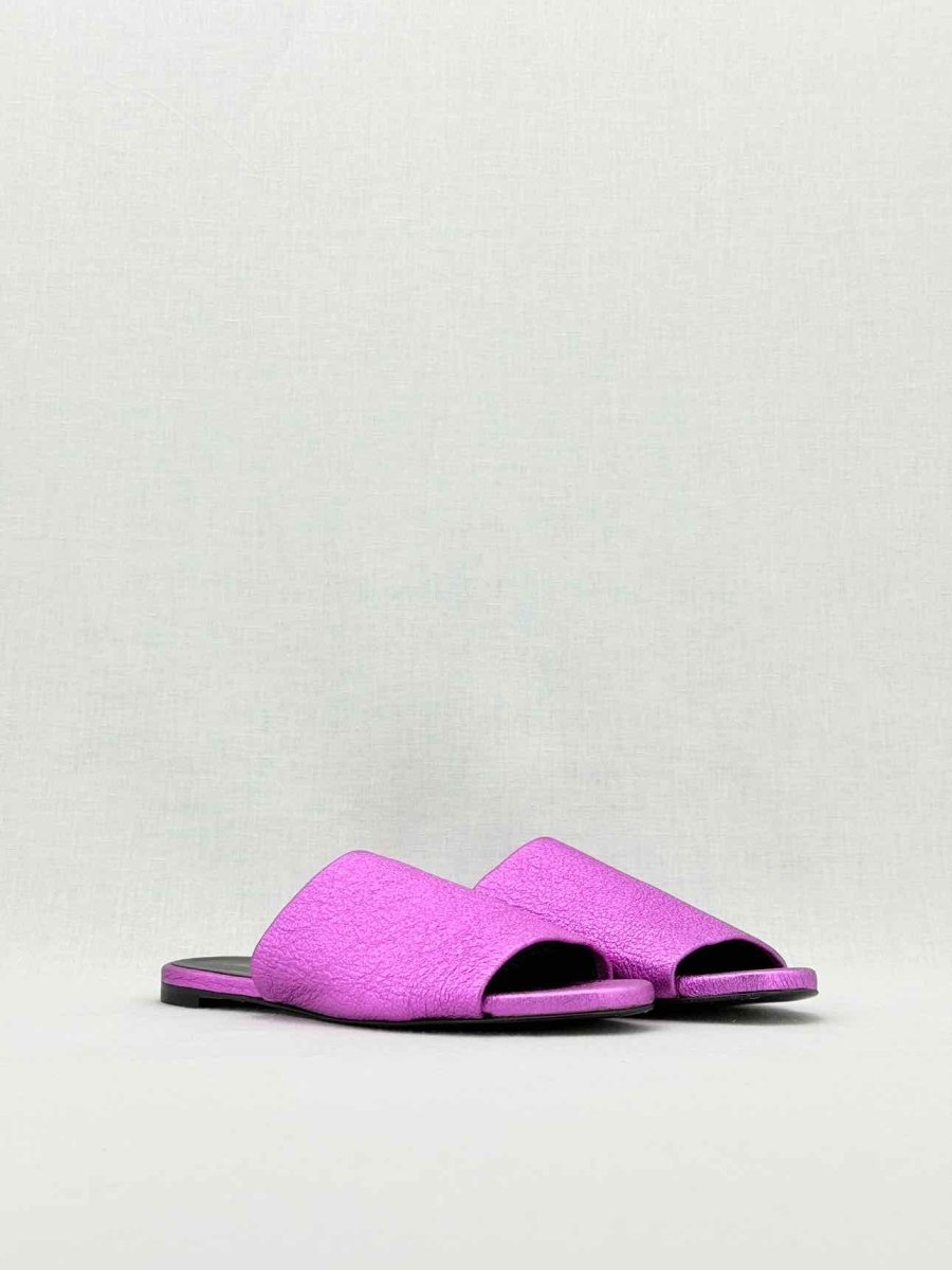 Pre - loved ROBERT CLERGERIE Purple Size EU 36.5 Slides at Reems Closet