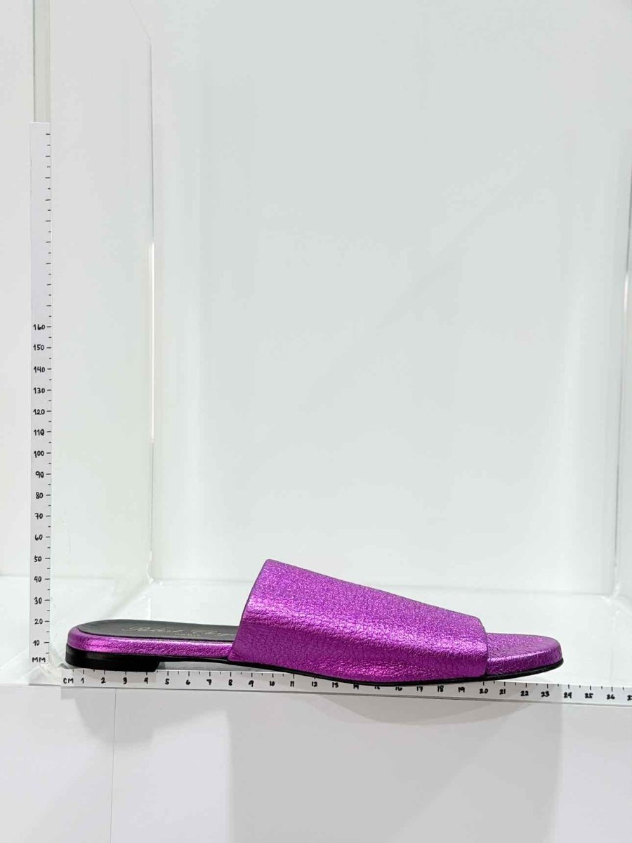 Pre - loved ROBERT CLERGERIE Purple Size EU 36.5 Slides at Reems Closet