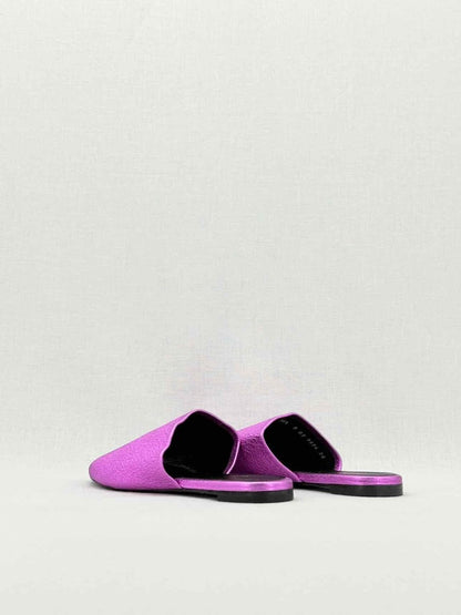 Pre - loved ROBERT CLERGERIE Purple Size EU 36.5 Slides at Reems Closet