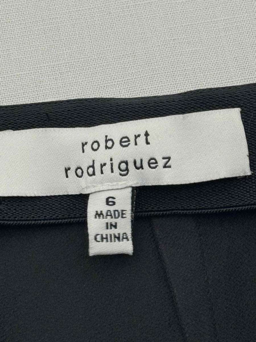 Pre - loved ROBERT RODRIGUEZ Black Size US 6 Knee Length Skirt at Reems Closet