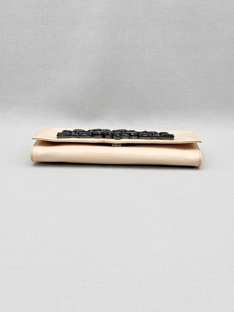 Pre-loved ROBERTO CAVALLI Beige Clutch at Reems Closet