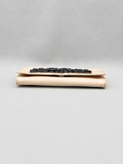 Pre-loved ROBERTO CAVALLI Beige Clutch at Reems Closet