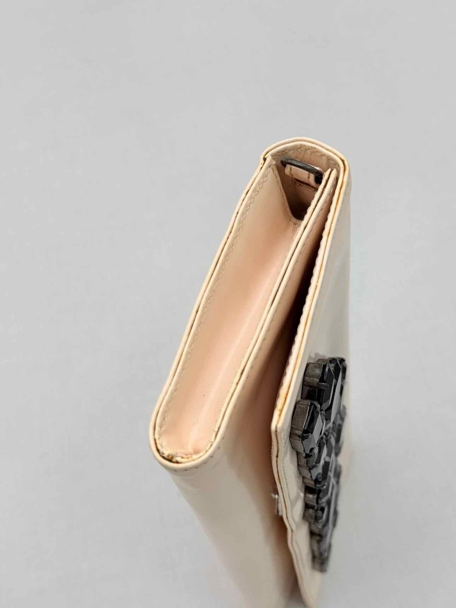 Pre-loved ROBERTO CAVALLI Beige Clutch at Reems Closet