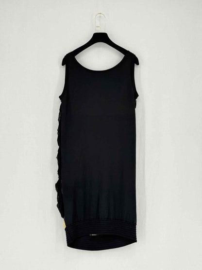 Pre - loved ROBERTO CAVALLI Black Multicolor Size US 8 Short Dress at Reems Closet