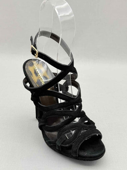Pre - loved ROBERTO CAVALLI Black Size EU 36 Heeled Sandals at Reems Closet