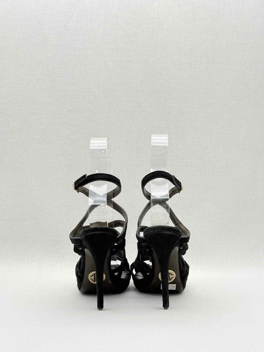 Pre - loved ROBERTO CAVALLI Black Size EU 36 Heeled Sandals at Reems Closet