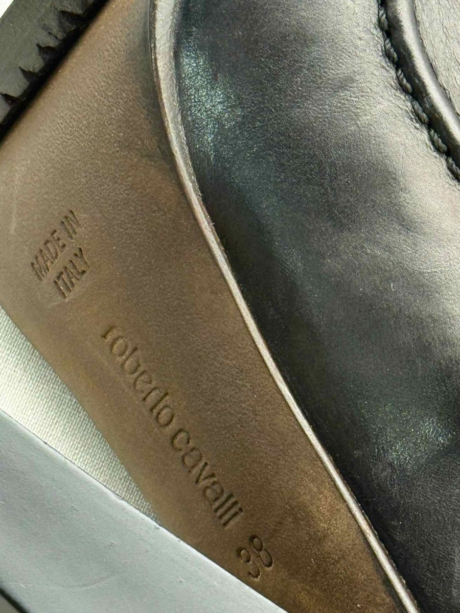 Pre - loved ROBERTO CAVALLI Black Size EU 38 Pumps at Reems Closet