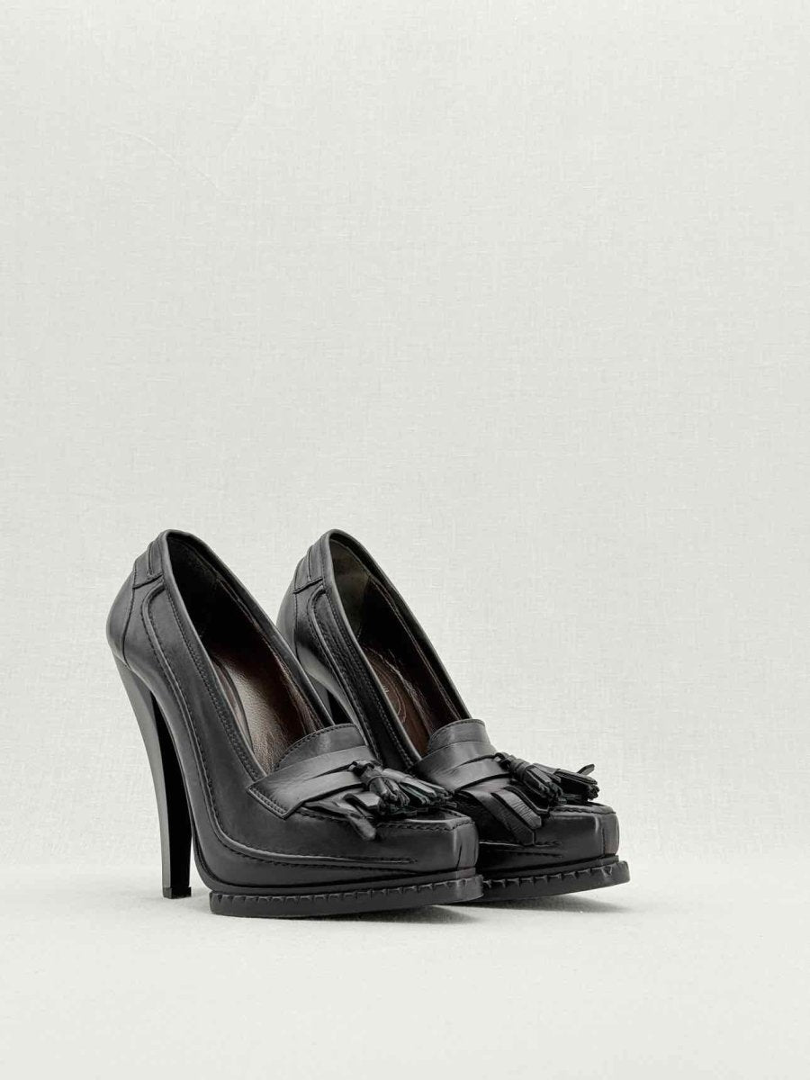 Pre - loved ROBERTO CAVALLI Black Size EU 38 Pumps at Reems Closet