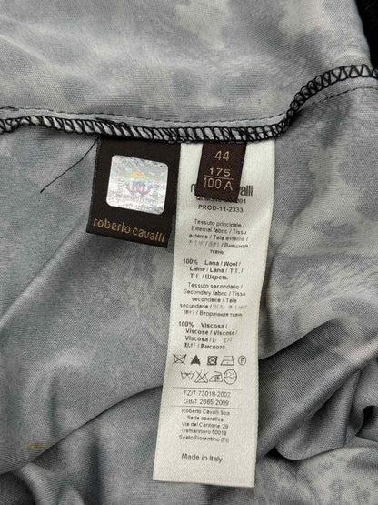 Pre - loved ROBERTO CAVALLI Black Size US 8 Knee Length Dress at Reems Closet