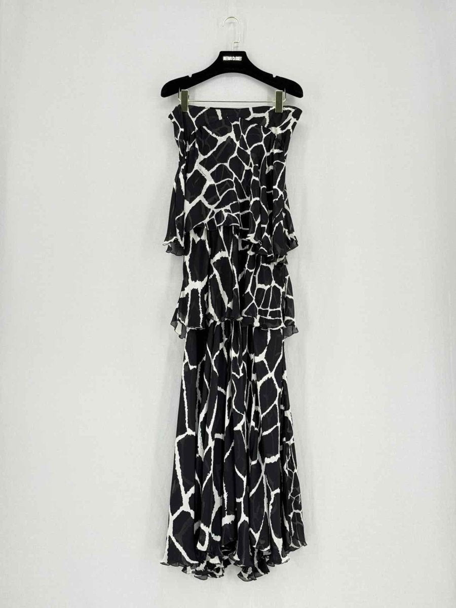 Pre - loved ROBERTO CAVALLI Black & White Size US 10 Outfit Set at Reems Closet