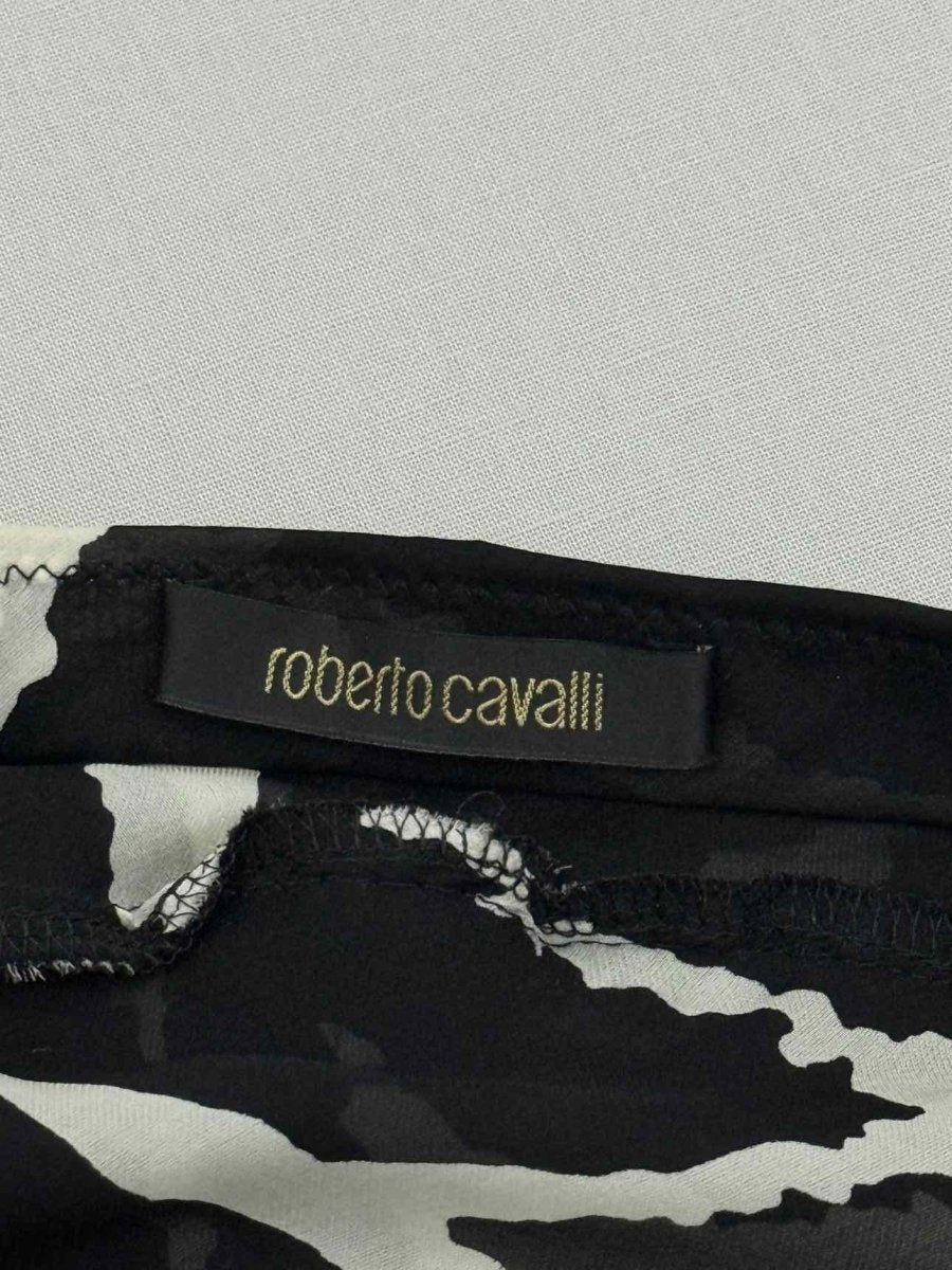 Pre - loved ROBERTO CAVALLI Black & White Size US 10 Outfit Set at Reems Closet