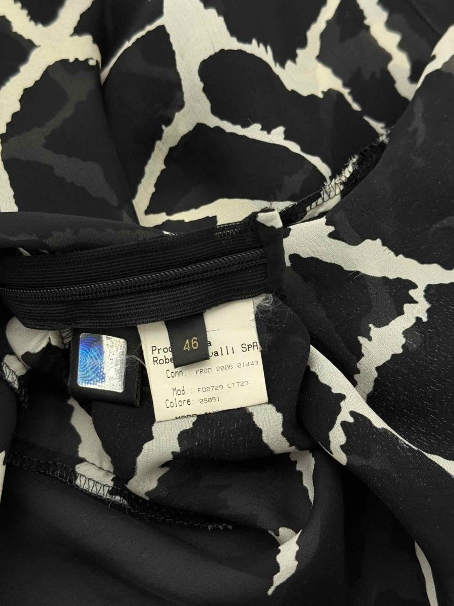 Pre - loved ROBERTO CAVALLI Black & White Size US 10 Outfit Set at Reems Closet