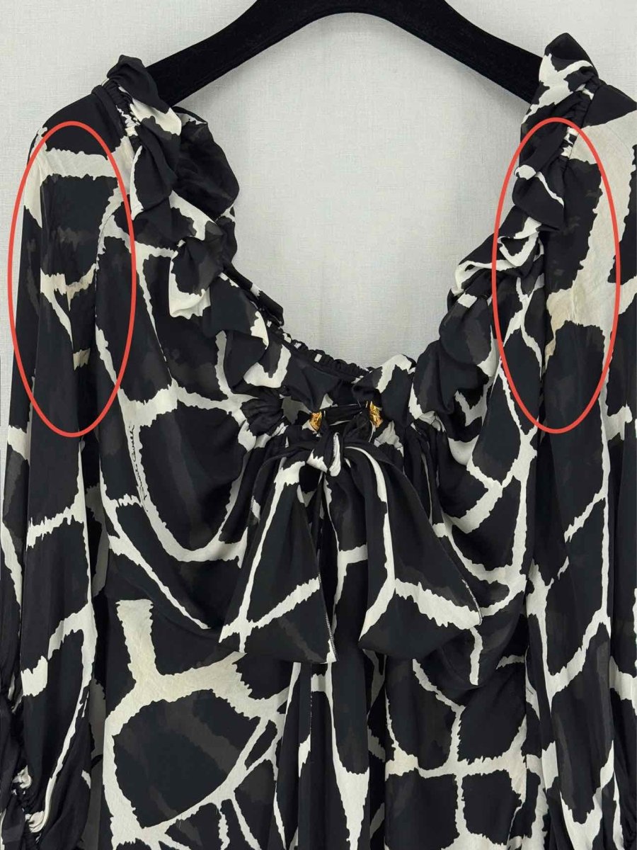 Pre - loved ROBERTO CAVALLI Black & White Size US 10 Outfit Set at Reems Closet