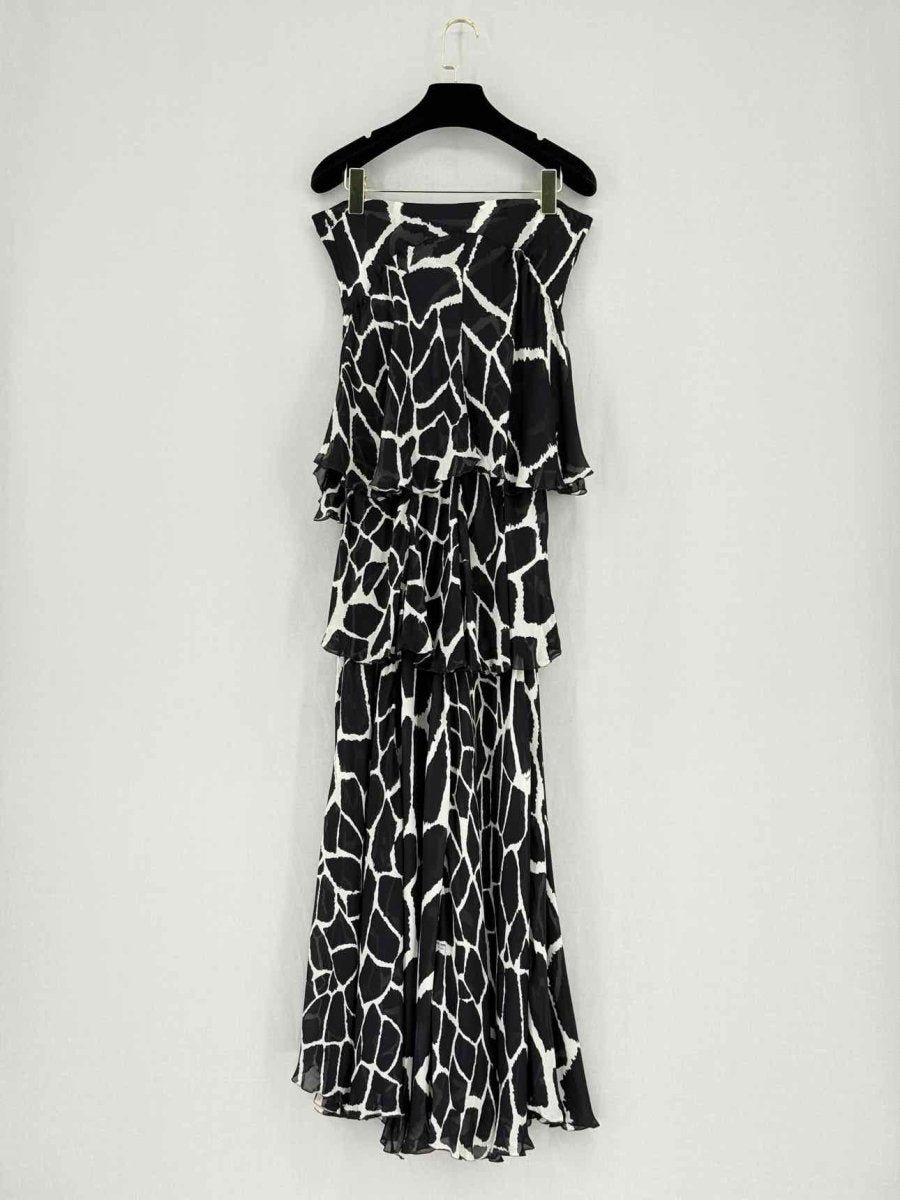 Pre - loved ROBERTO CAVALLI Black & White Size US 10 Outfit Set at Reems Closet