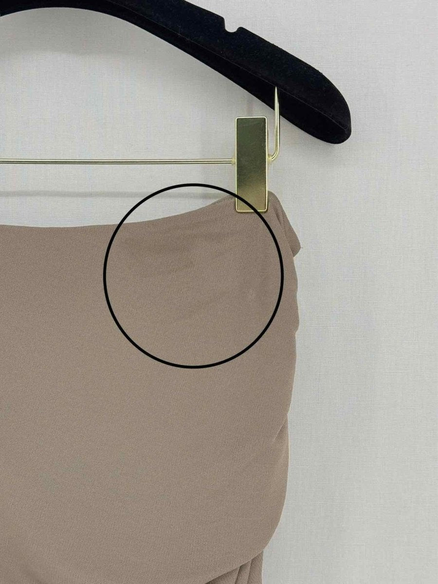 Pre - loved ROBERTO CAVALLI Brown Size US 10 Top at Reems Closet