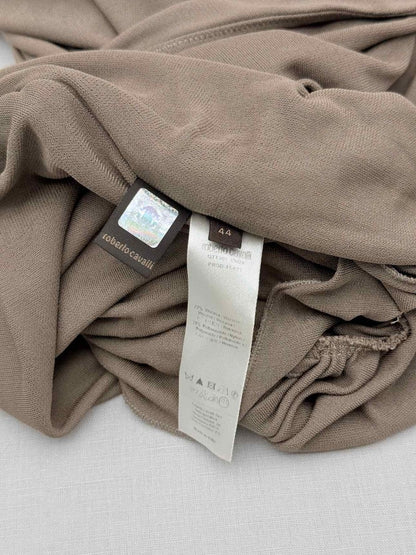 Pre - loved ROBERTO CAVALLI Brown Size US 10 Top at Reems Closet