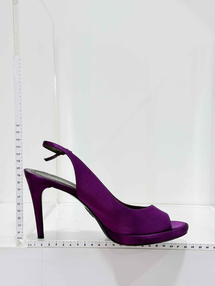 Pre-loved ROBERTO CAVALLI Fuchsia Size EU 39 Slingbacks at Reems Closet
