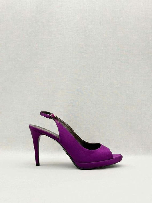 Pre-loved ROBERTO CAVALLI Fuchsia Size EU 39 Slingbacks at Reems Closet